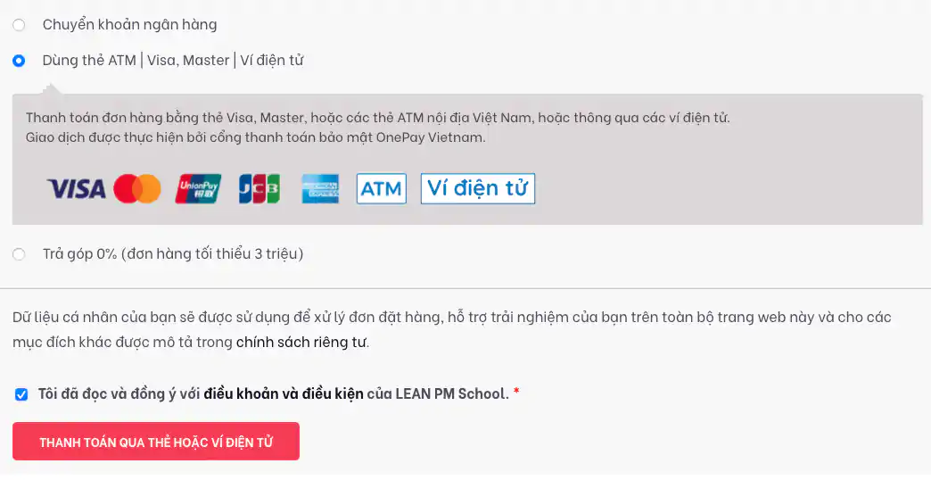 Hướng dẫn mua hàng và thanh toán 9 Card